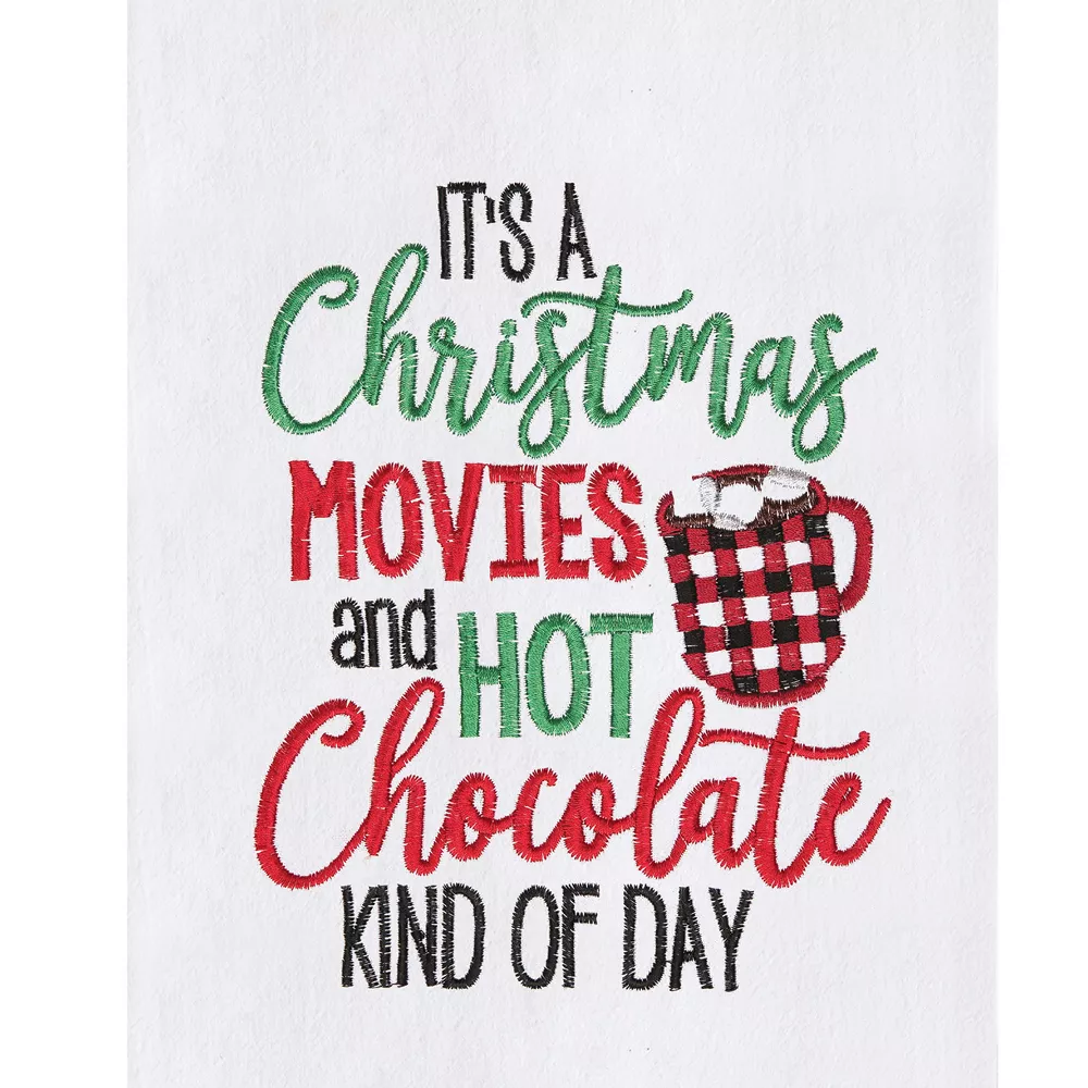 Toalla de películas navideñas