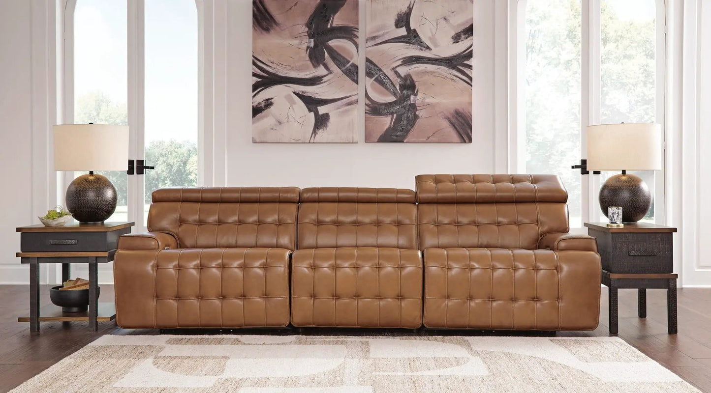 Temmpton Power Reclining Sectional Sofa Elite