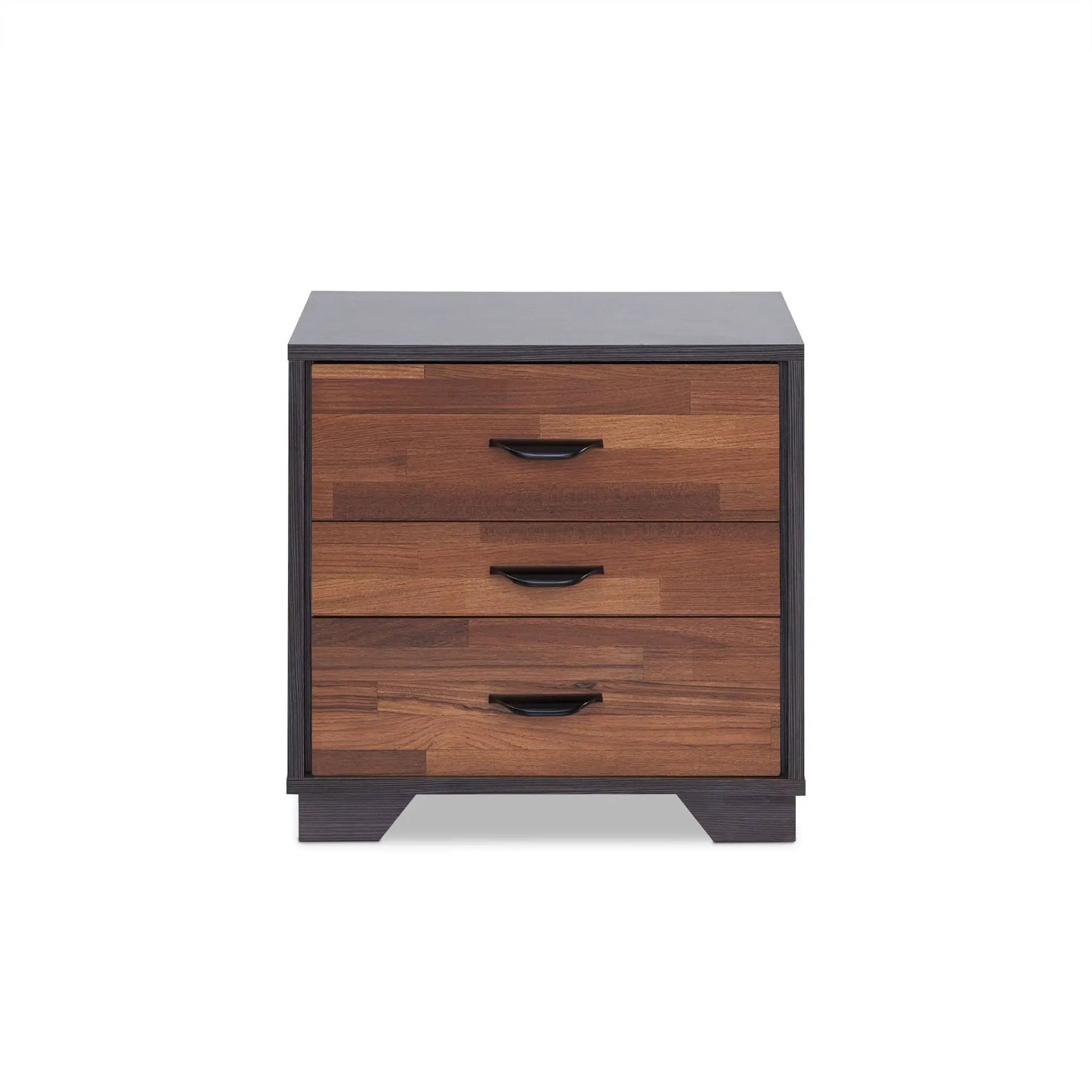 Eloy Accent Table Walnut Espresso with Drawers