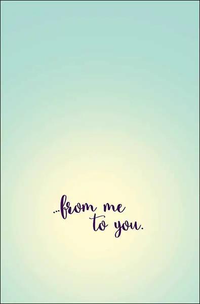 Notion Card Love and Light All-Occasion Card with soft pastel background from me to you on Tampa Home & Garden Store