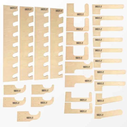 Complete Shed Organization Kit – Yard & Garden Tool Storage System