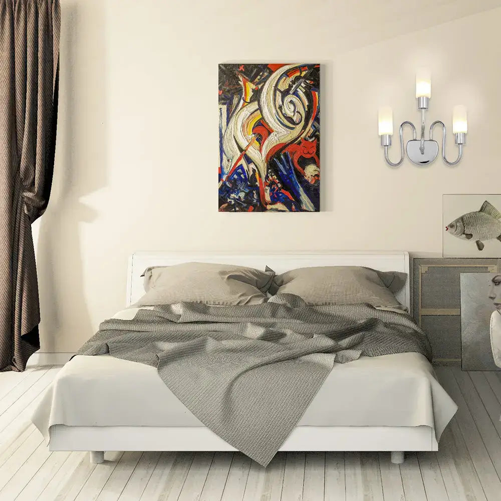 Chrome Milk Glass Sconce by Decorbites, 3-light chrome wall fixture with milk glass shades on Tampa Home & Garden Store
