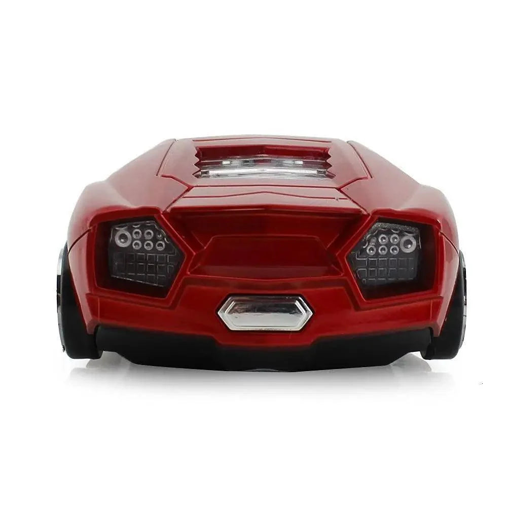 Stevvex wireless sports car mouse, red, 1600DPI, 2.4Ghz USB receiver for PC laptop on Tampa Home & Garden Store