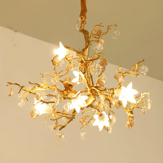 Copper Branch Chandelier Creative Crystal Chandelier - Tampa Home & Garden Store