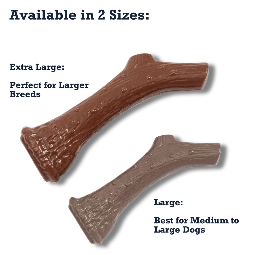 Juguete masticable para perros Country Living con asta de nailon y sabor a pollo natural