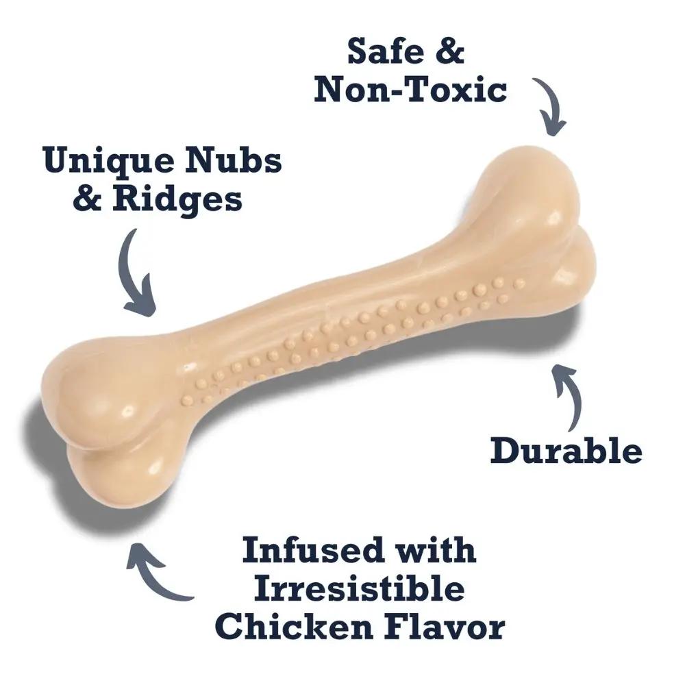 Country Living Nylon Chew Bone Chicken Flavored dog chew toy, nylon, American Pet Supplies on Tampa Home & Garden Store
