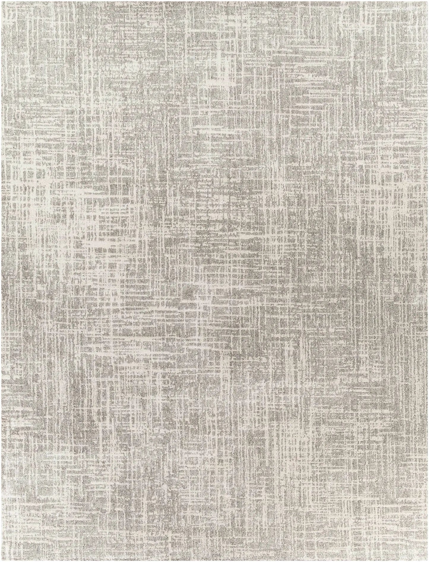 Cowbridge Contemporary Area Rug cream and beige by Boutique Rugs with textured grid pattern on Tampa Home & Garden Store