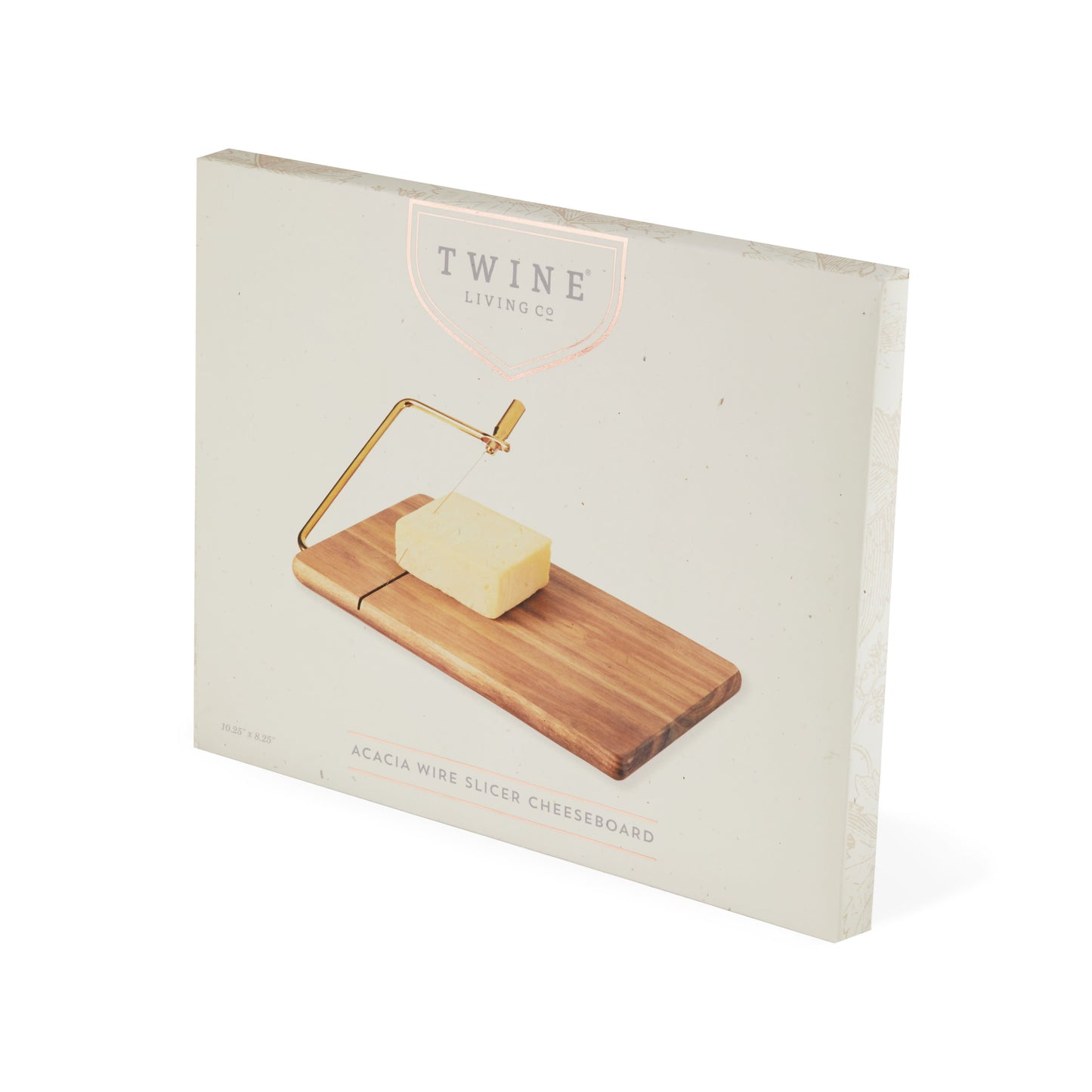 Elegant Acacia Wood Cheese Board and Slicer
