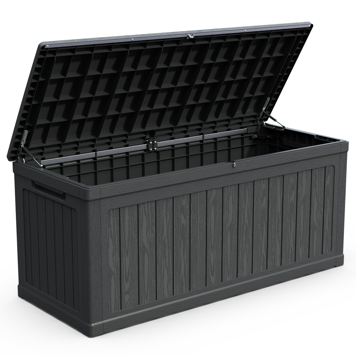260 Gallon Outdoor Storage Deck Box With Lid And Lock