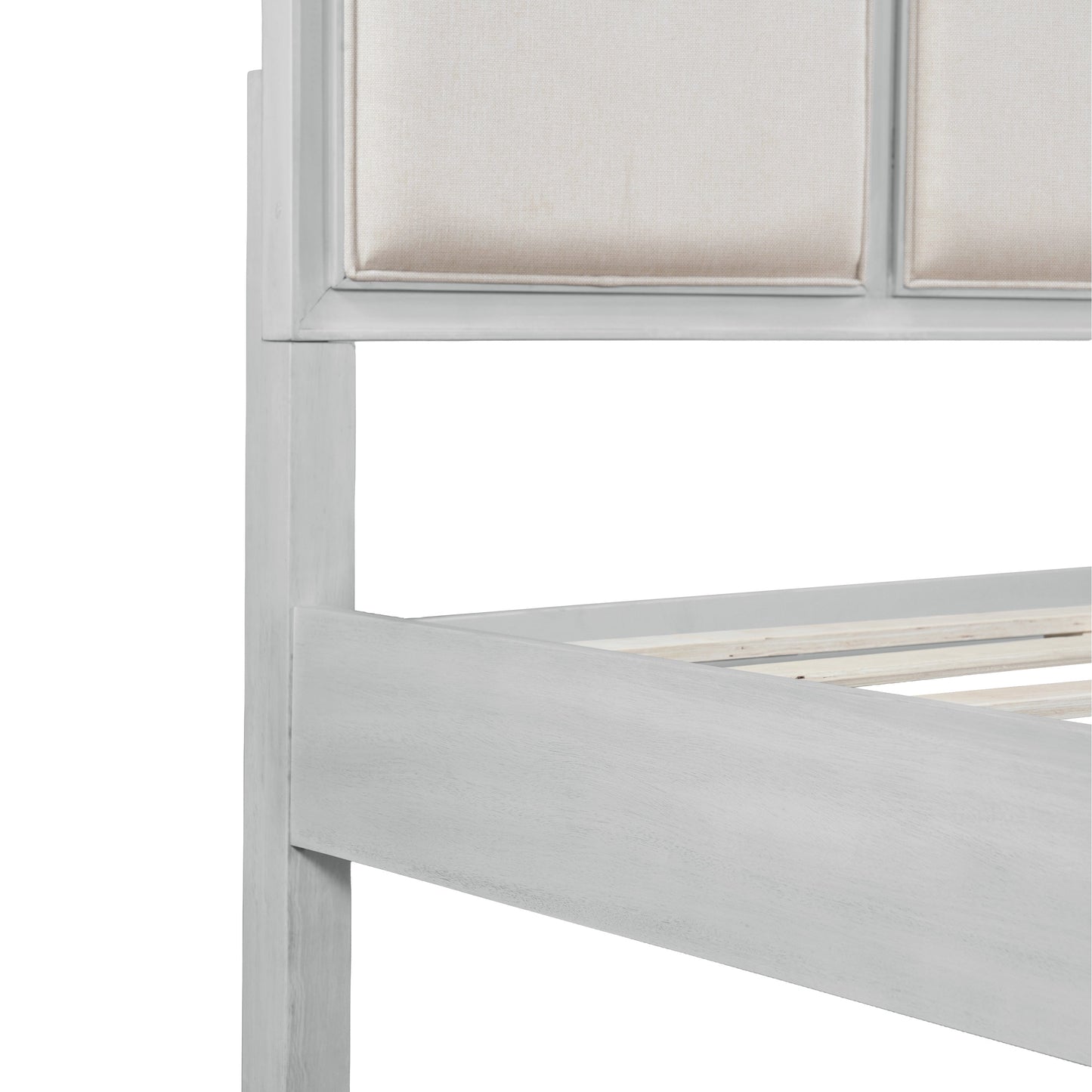 King Size Bed Frame and the Upholstered Headboard