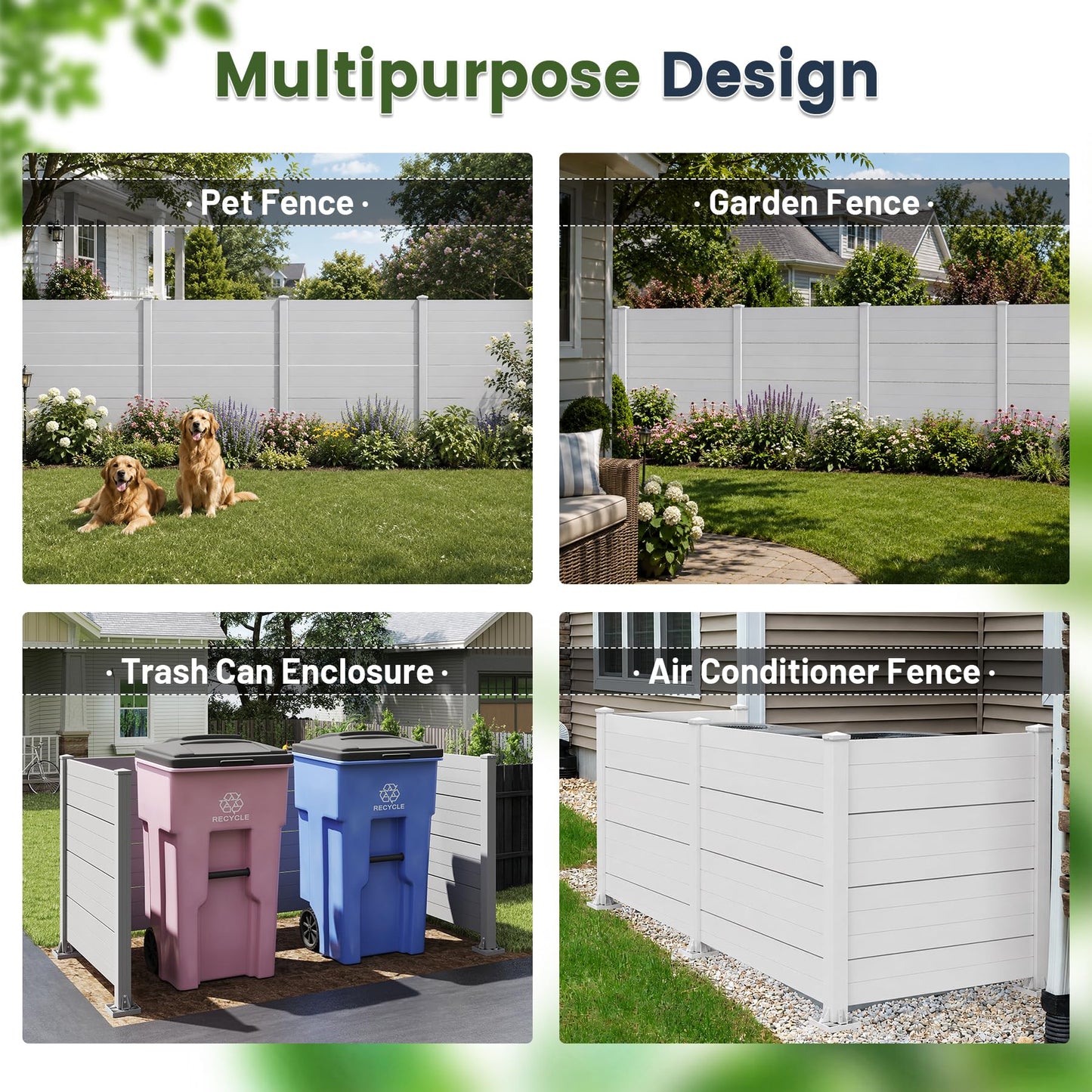 Durable Vinyl Fence and the Outdoor Privacy Screen