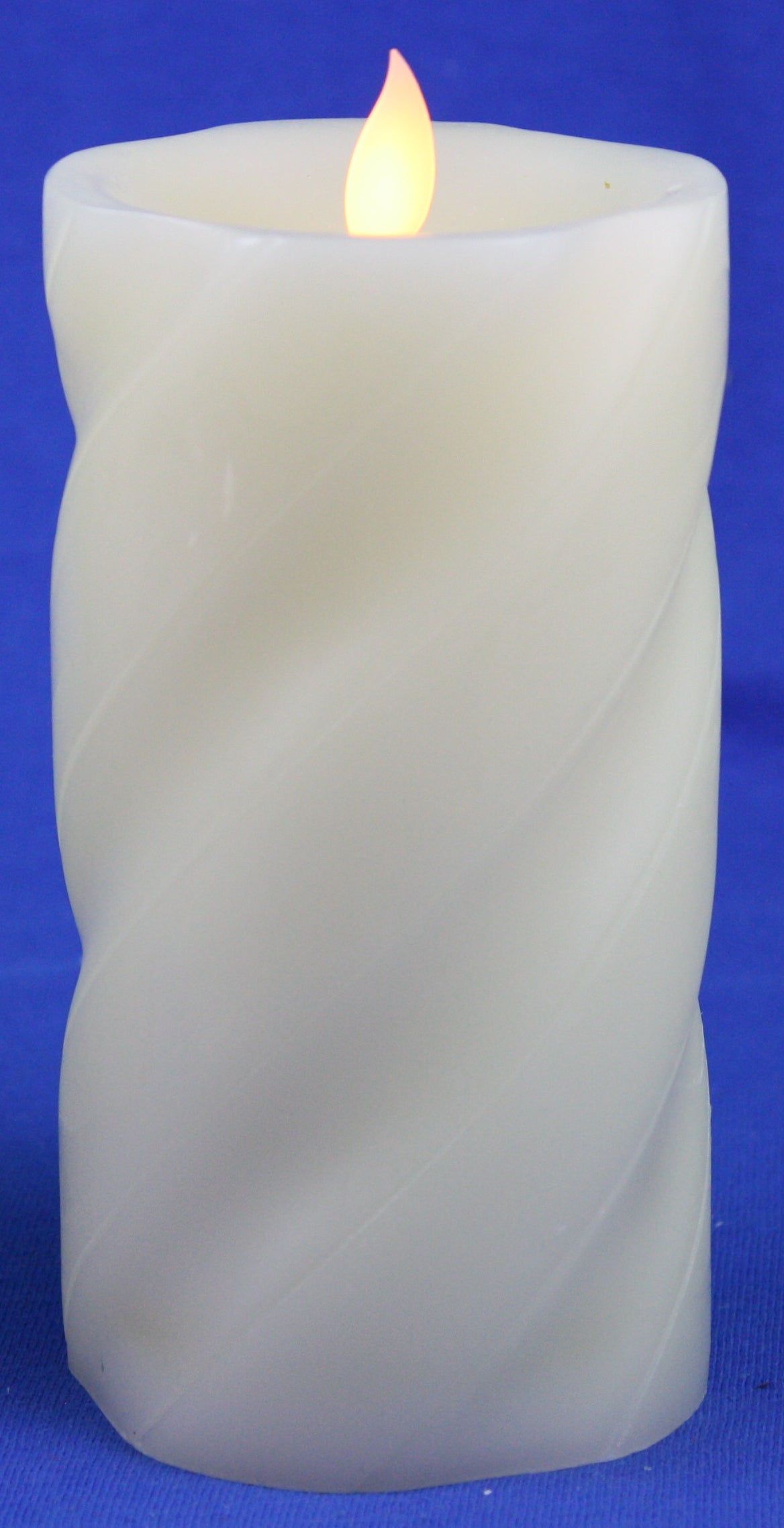 Bougie LED Soreal Twisted - Bisque - 3 x 6,5