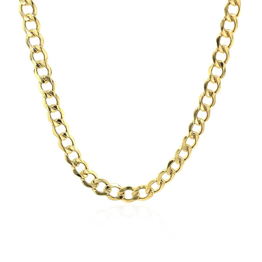 4.4mm 14k yellow gold curb chain necklace by Bids.com on Tampa Home & Garden Store