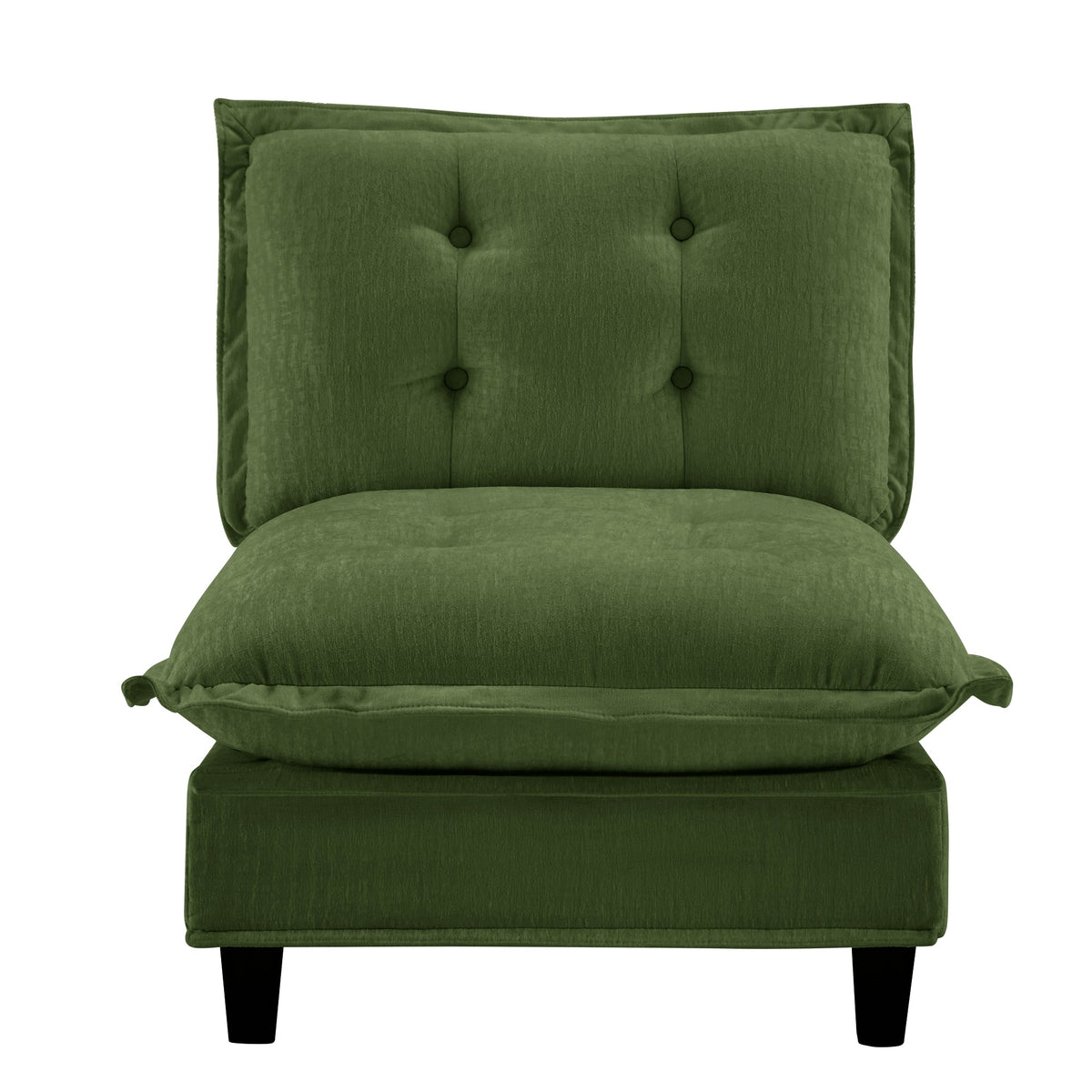 73 Inch Armless Sofa and Chenille Covers