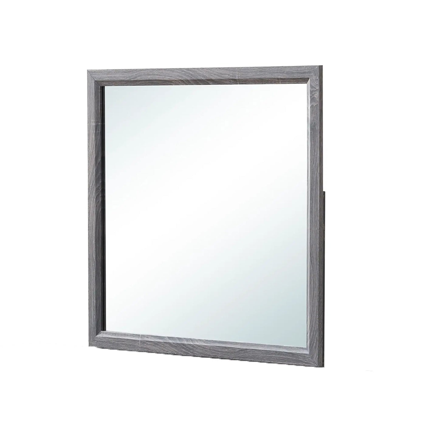 Mirage Mirror With Wood Trim for Dresser