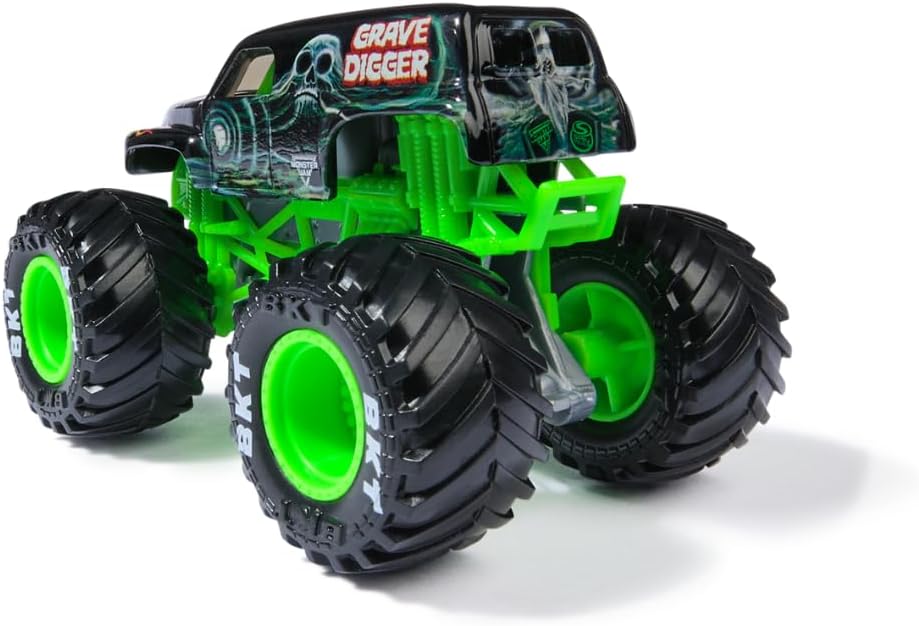 Monster Jam - Camión monstruo oficial a escala 1:64 - Grave Digger