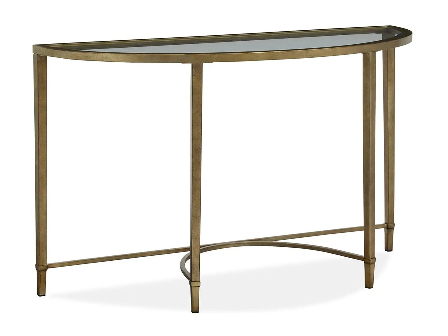 Copia Oval End Table Antiqued Silver Crafted