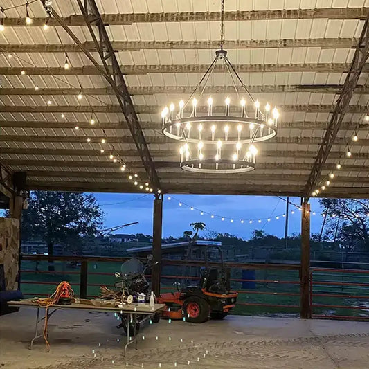 Vintage Modern LED Pendant Chandelier Light - Tampa Home & Garden Store