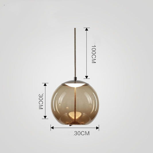 Dining Room Chandelier Living Room Bar Bedroom Glass Single Head - Tampa Home & Garden Store