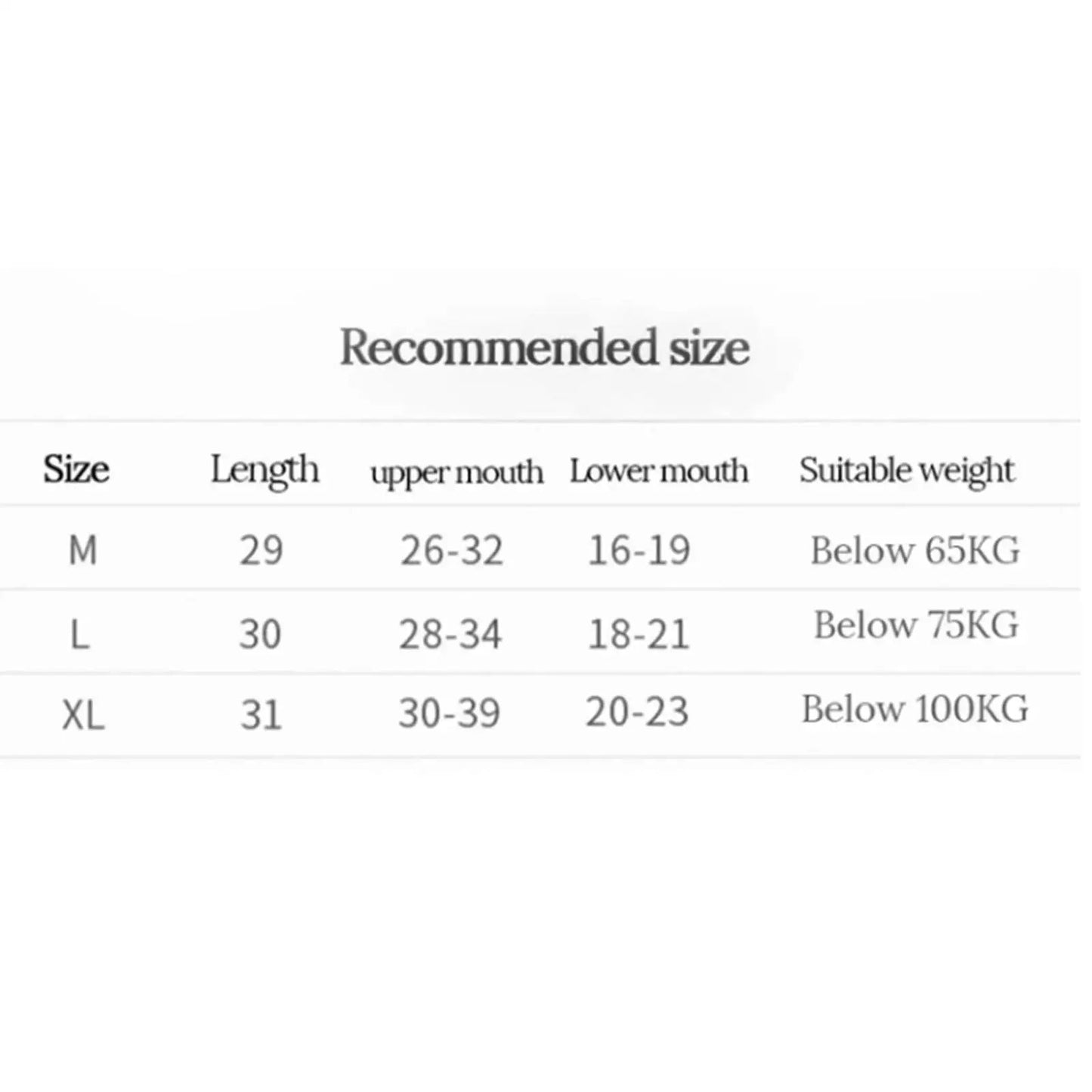 Honeycomb Soccer Shin Guards size chart by Moktan Sabai with recommended sizes M–XL and measurements on Tampa Home & Garden Store