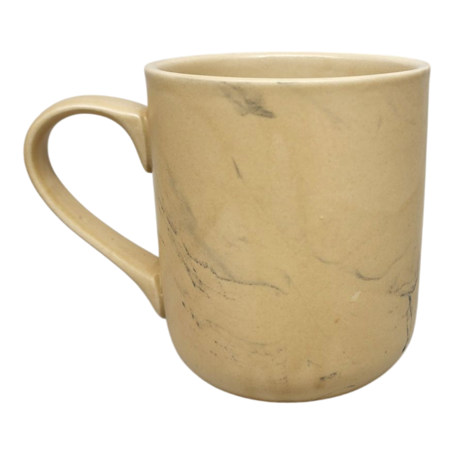 Vermont Themed Ceramic Mug 10 Ounce, beige marble finish on Tampa Home & Garden Store