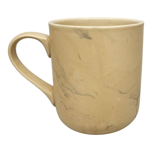 Vermont Themed Ceramic Mug 10 Ounce, beige marble finish on Tampa Home & Garden Store