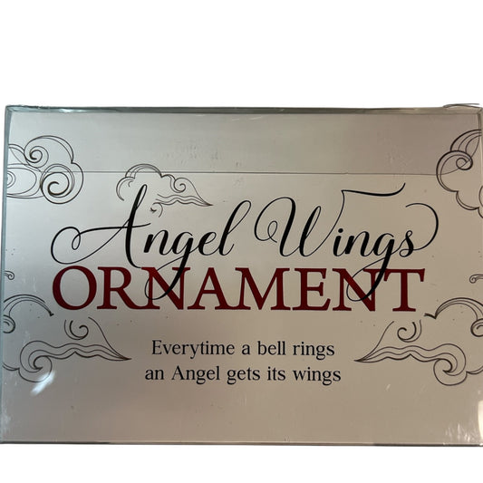Angel Wings with Bell Ornament - Tampa Home & Garden Store