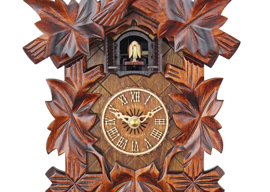 Traditional Vine Leaves - HerrZeit by Adolf Herr Cuckoo Clock - Tampa Home & Garden Store