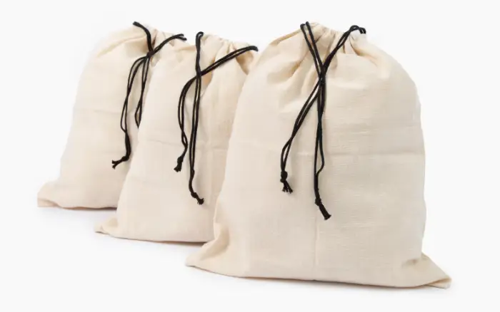 Organic Cotton Dust Proof Storage Bags for Purses