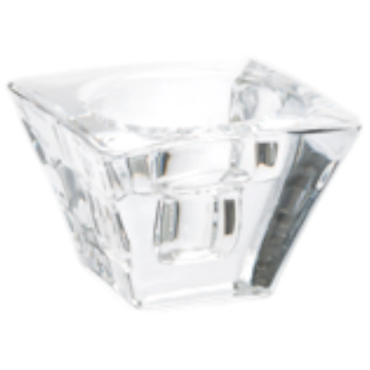 Crystal Clear Candle Duo Holder for Tapers, glass design, The Country Christmas Loft on Tampa Home & Garden Store