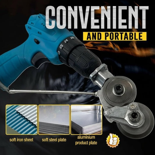 Drill Attachment Sheet Metal Cutter Nibbler Tool for Electric Drill - Tampa Home & Garden Store