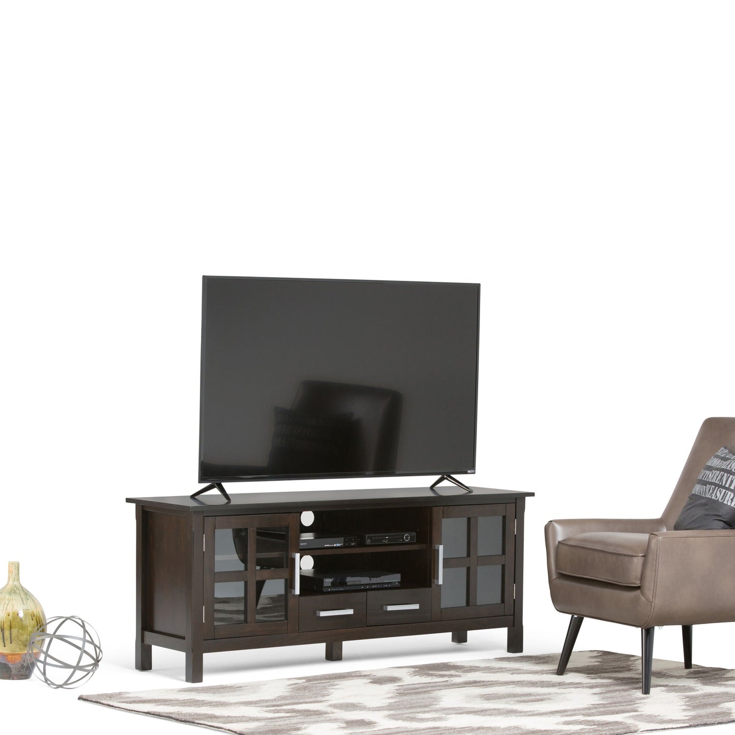 Kitchener and Handcrafted Solid Wood Tv Cabinet