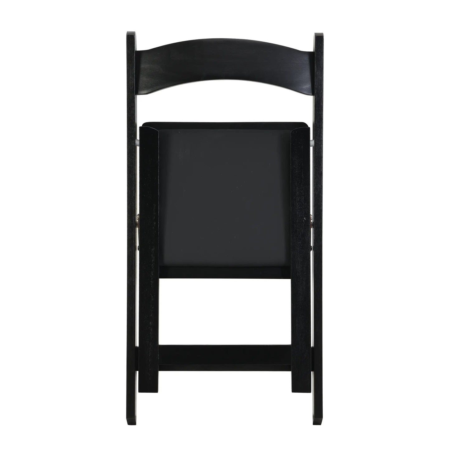 Solid Wood Upholstered Folding Chairs Dining Set