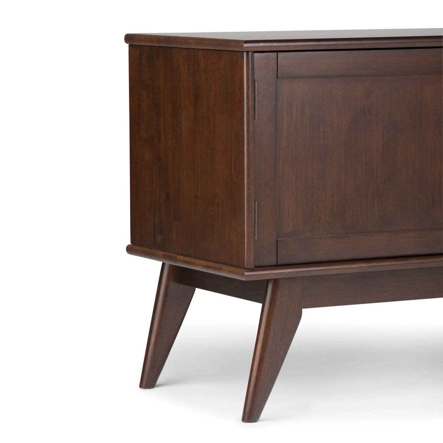 Draper Handcrafted Mid Century Low TV Media Stand