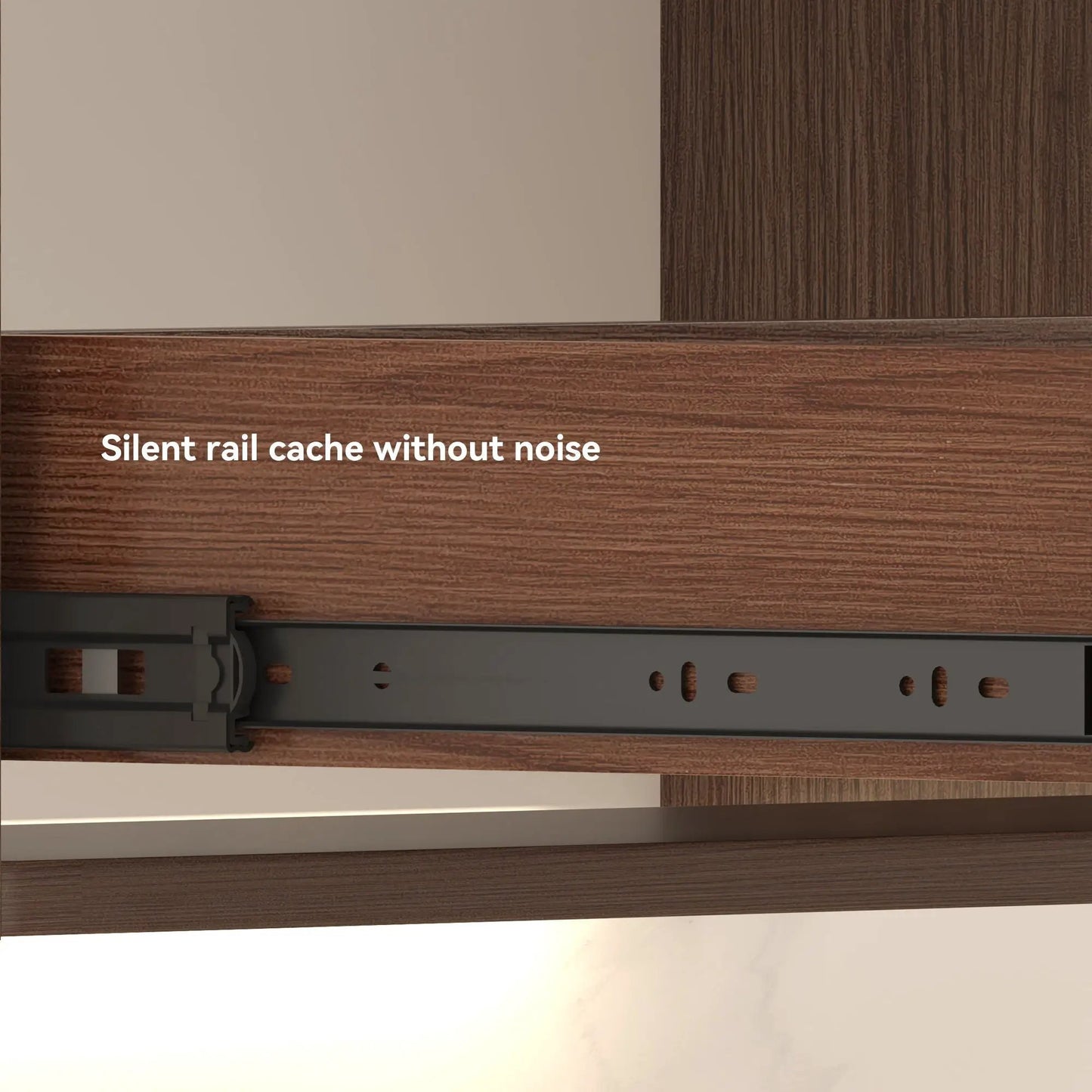 Wall Mounted Vanity With Soft Close Drawers Sink