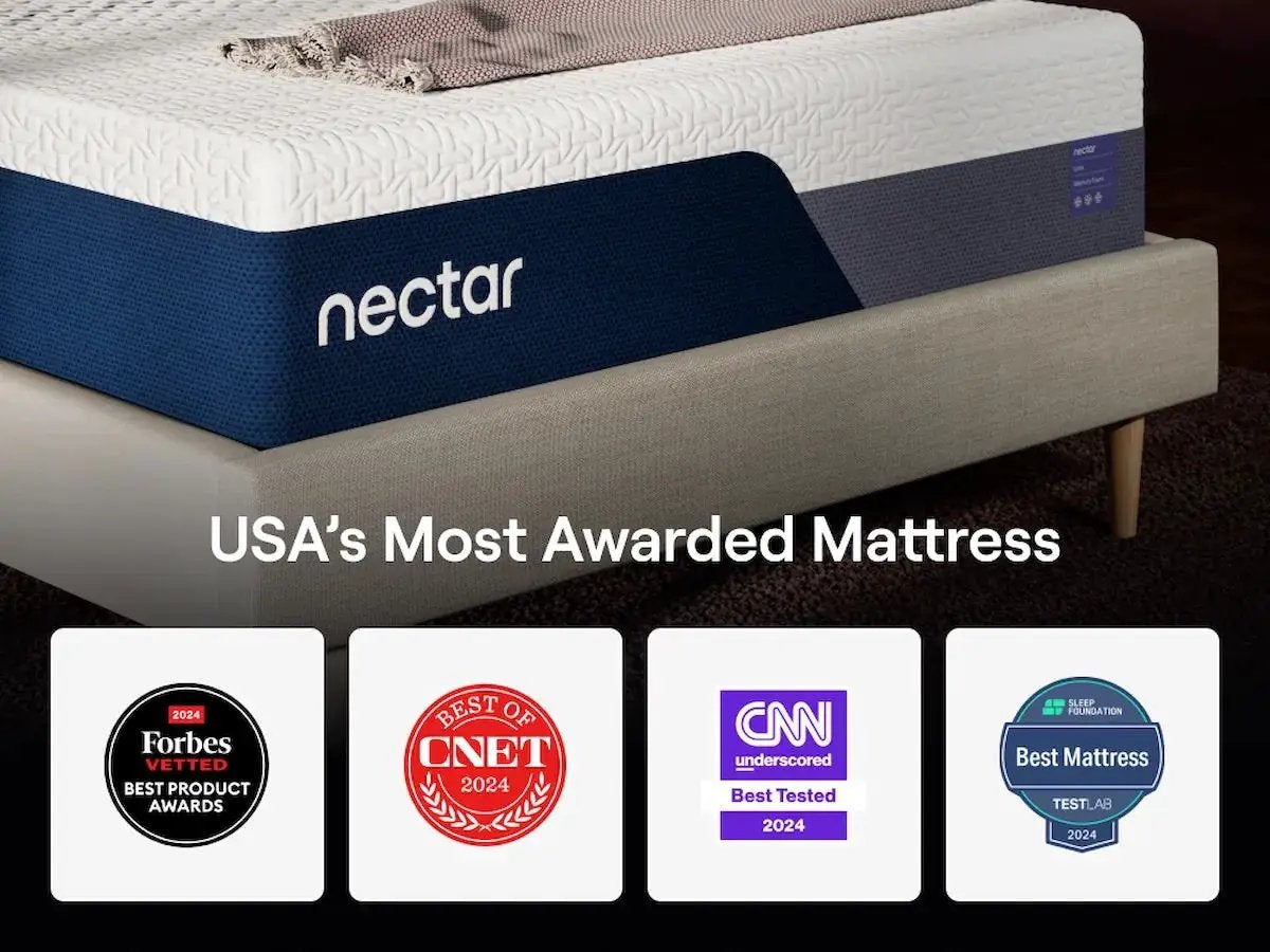 Nectar Luxe Memory Foam Mattress for Cooler Sleep