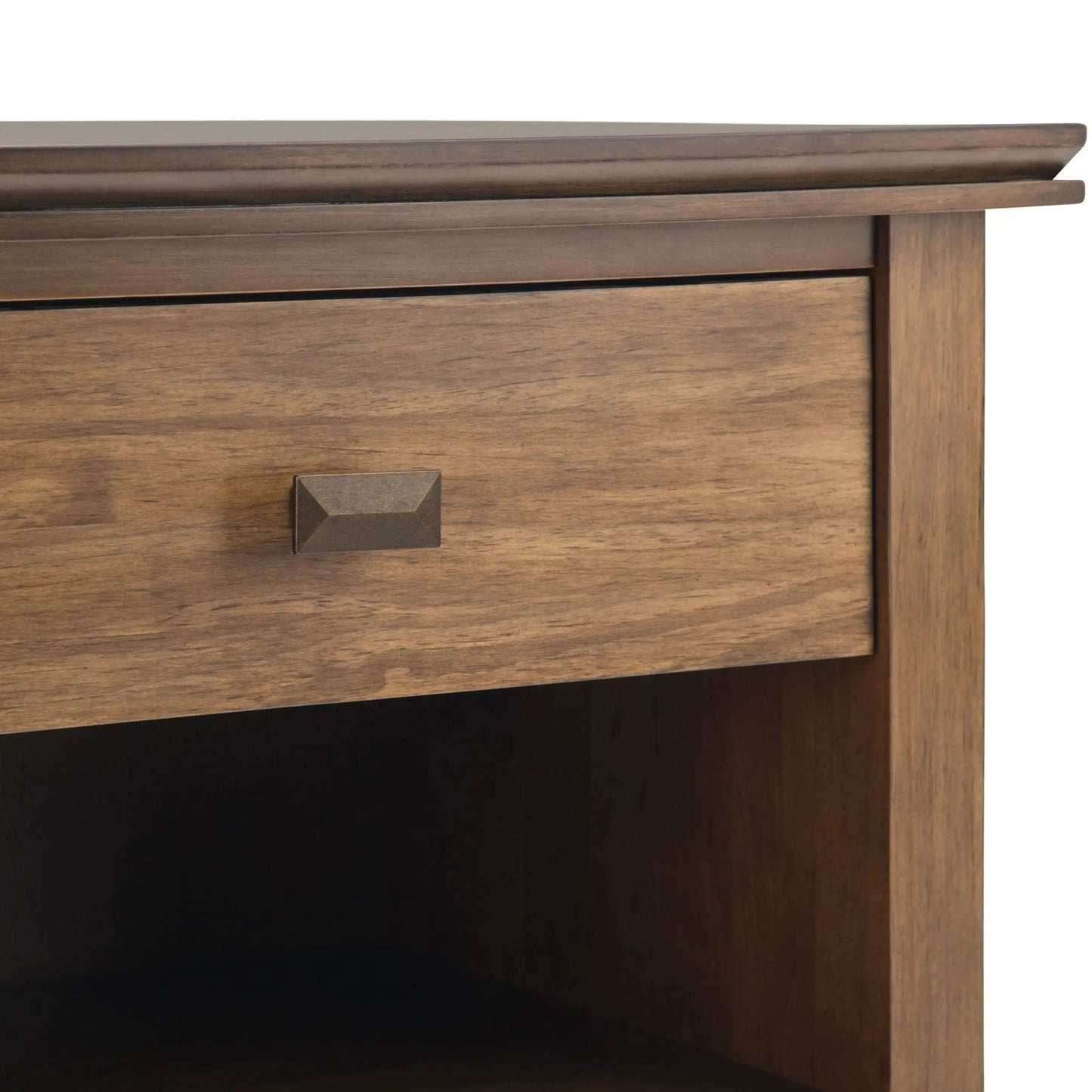 Artisan Handcrafted Bedside Table with Drawer