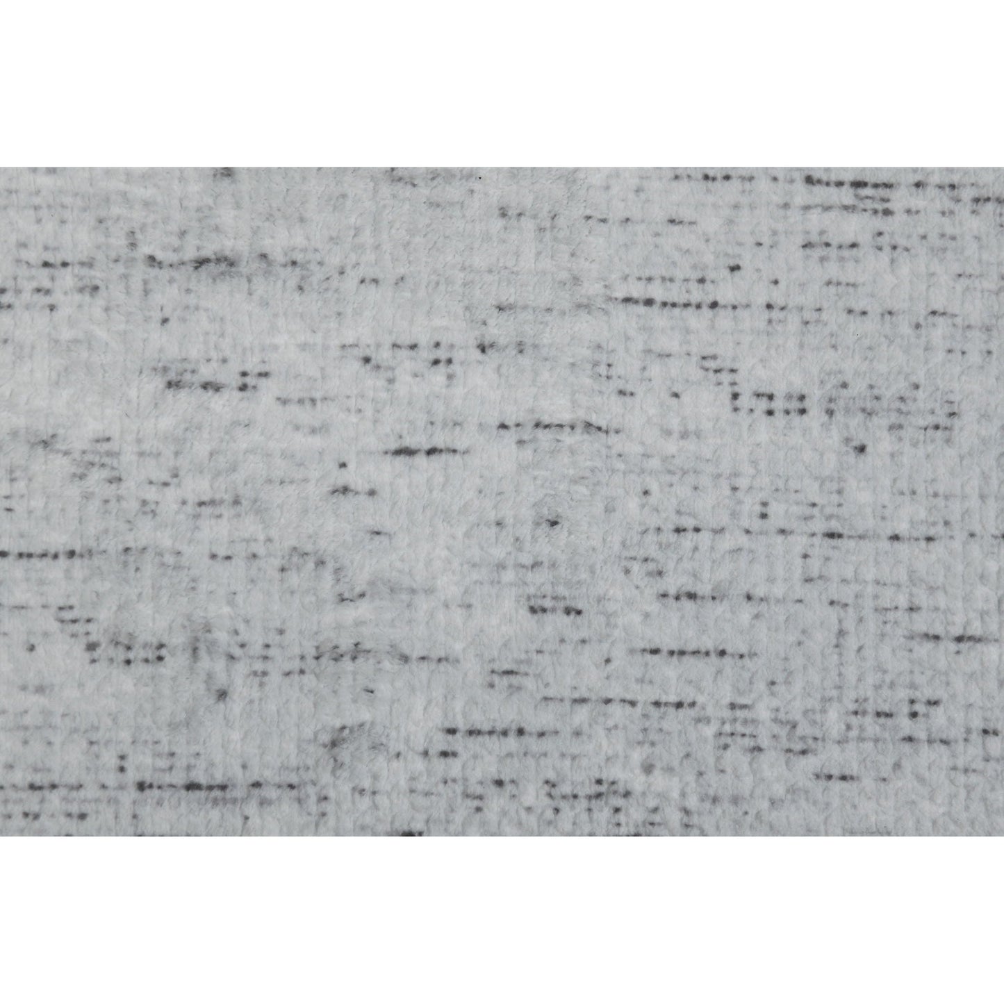 Yaris Bed upholstery fabric close up in heather gray on Tampa Home & Garden Store