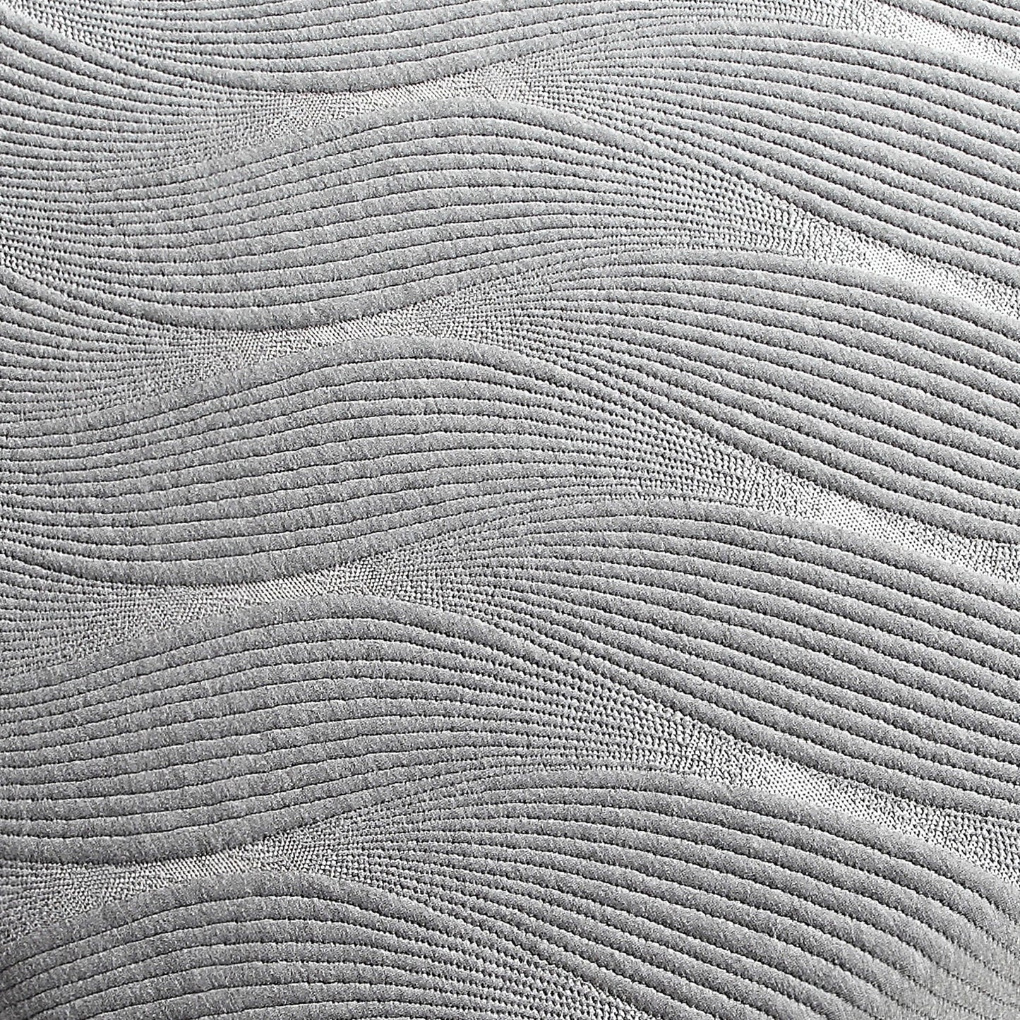 HouseOfZazla 11in Renew Cooling Fast Responding Latex Foam Mattress with grey quilted cover on Tampa Home & Garden Store
