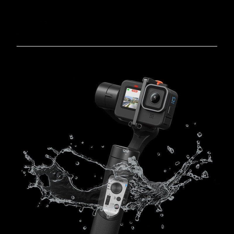 Motion Camera Handheld Gimbal anti-shake stabilizer in black with LCD display on Tampa Home & Garden Store