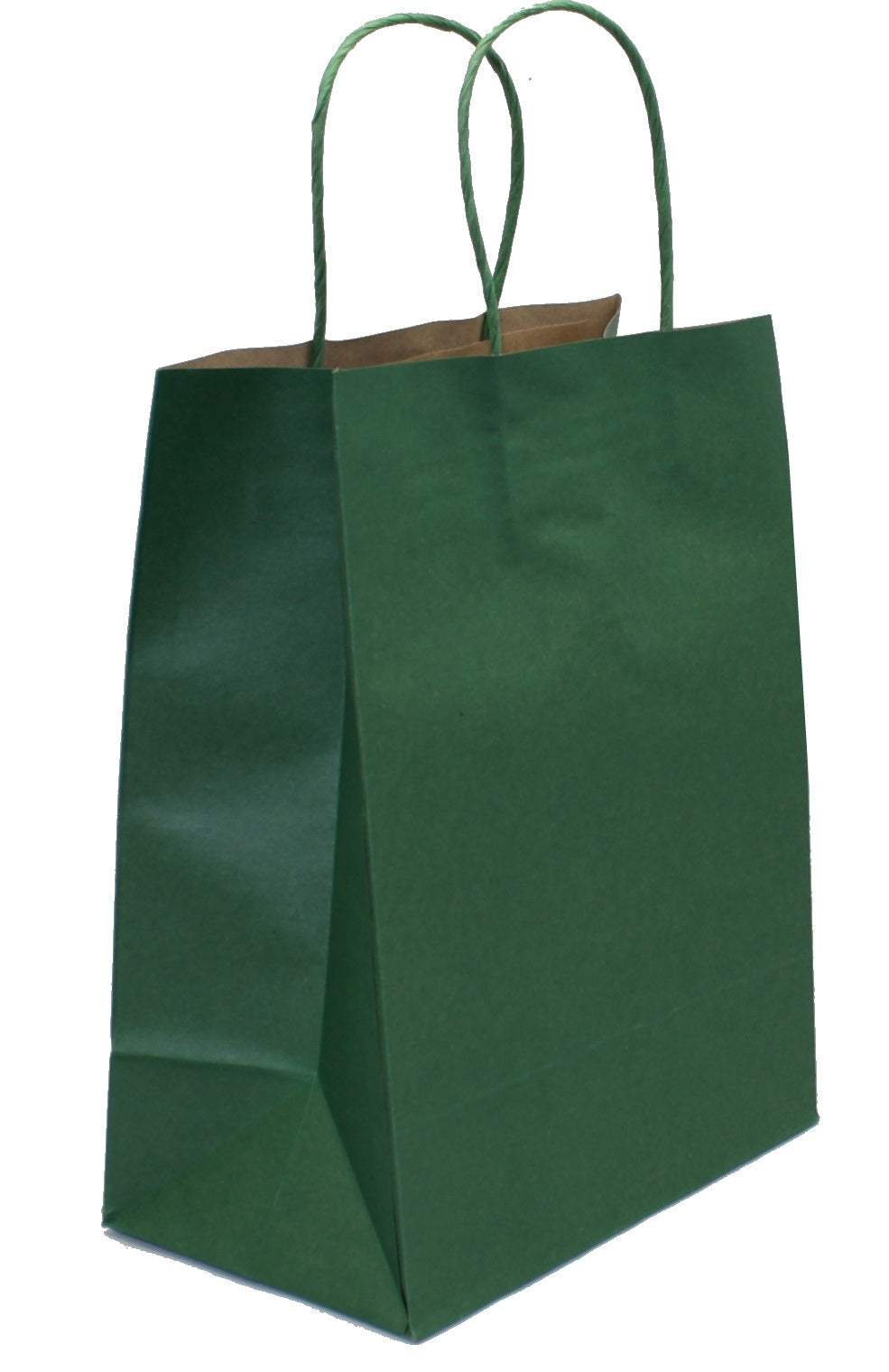 Sac cadeau kraft moyen - Vert forêt
