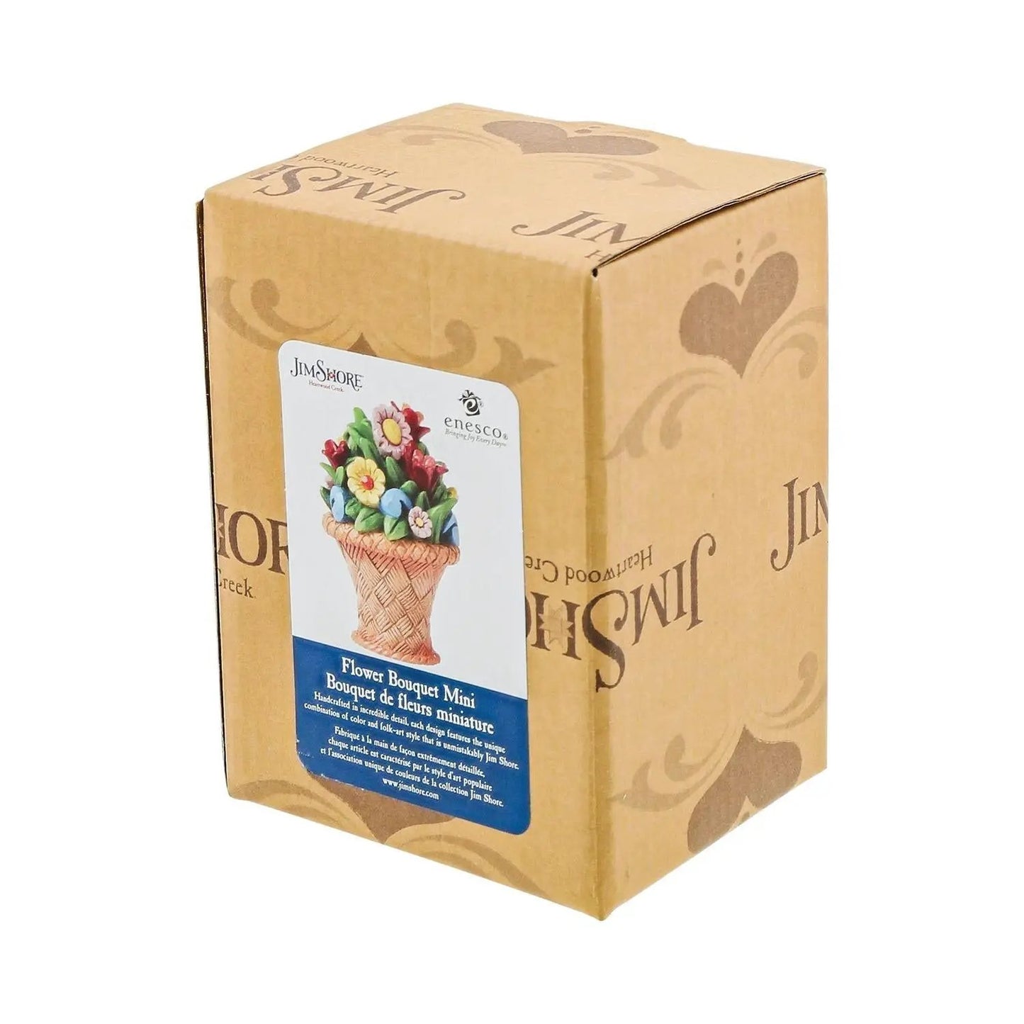 Heartwood Creek Mini Flower Bouquet Figurine box by Jim Shore Enesco on Tampa Home & Garden Store