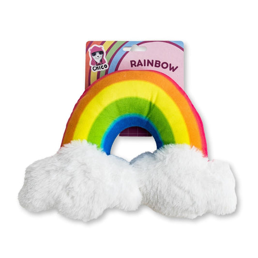 Enchanted Rainbow Magical with Squeaker & Crinkle Paper Plush Dog Toy - Tampa Home & Garden Store