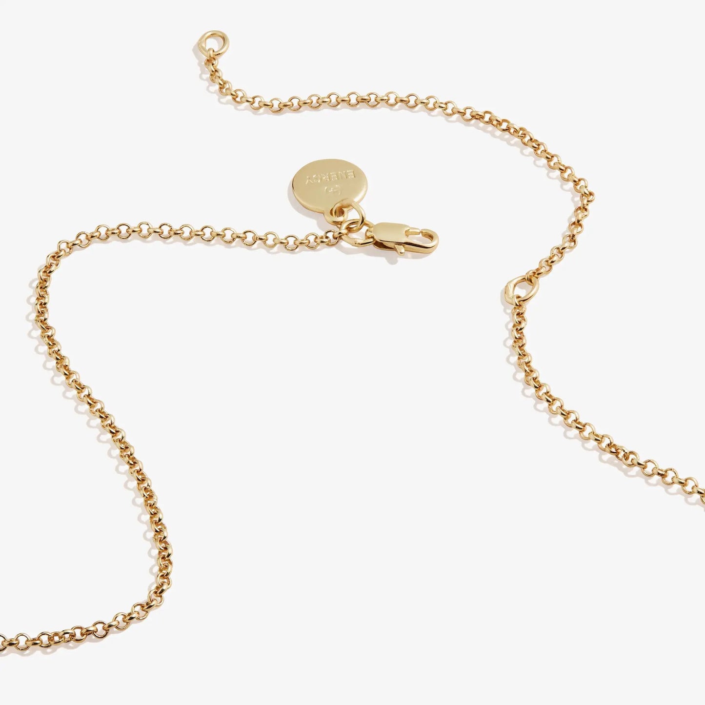 Four-Leaf Clover Necklace 21in gold-tone chain by ALEX AND ANI with lobster clasp on Tampa Home & Garden Store