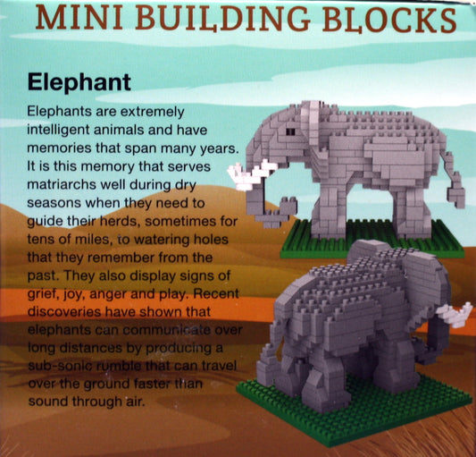 Mini blocs de construction - Éléphant