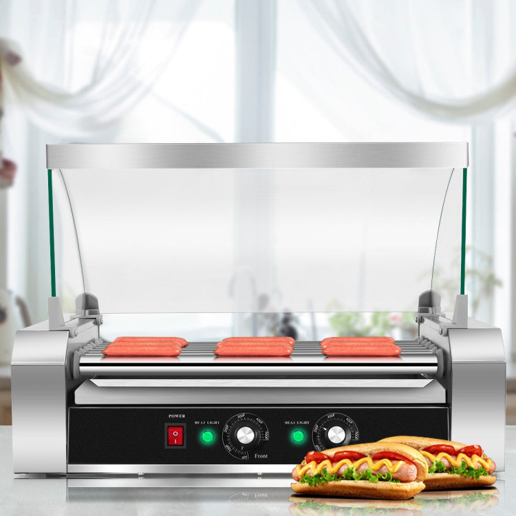 18 Hot Dog 7-Rodillos Cocina Comercial