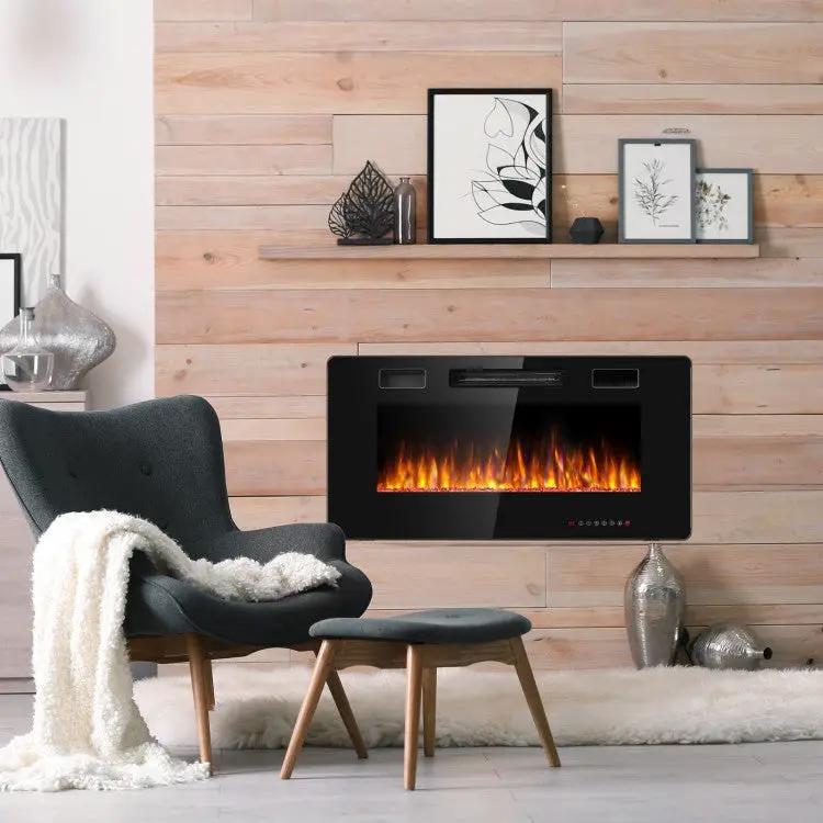 36" Slim Wall Mount Fireplace - Tampa Home & Garden Store