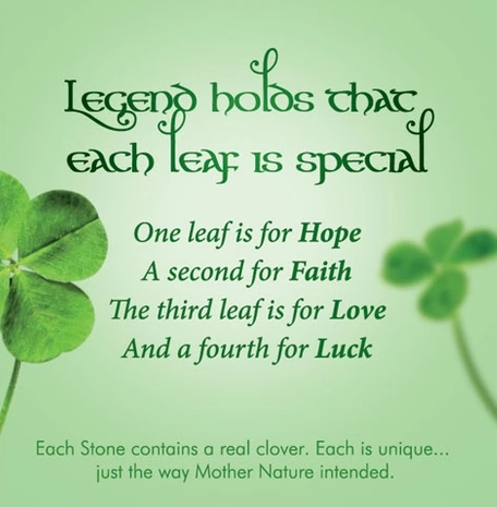 4 Leaf Clover Stone