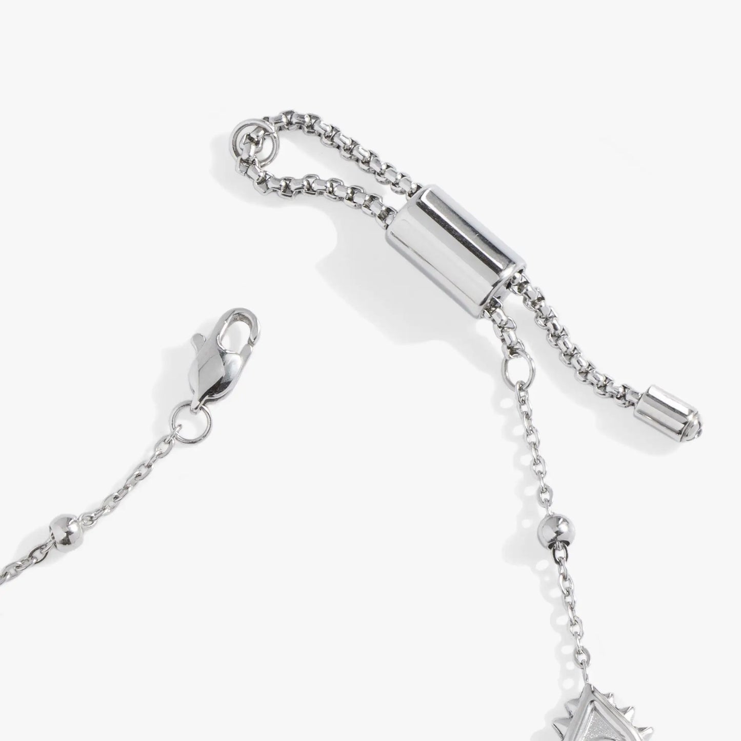 Evil Eye Crystal Anklet in silver chain with crystal charm by ALEX AND ANI on Tampa Home & Garden Store