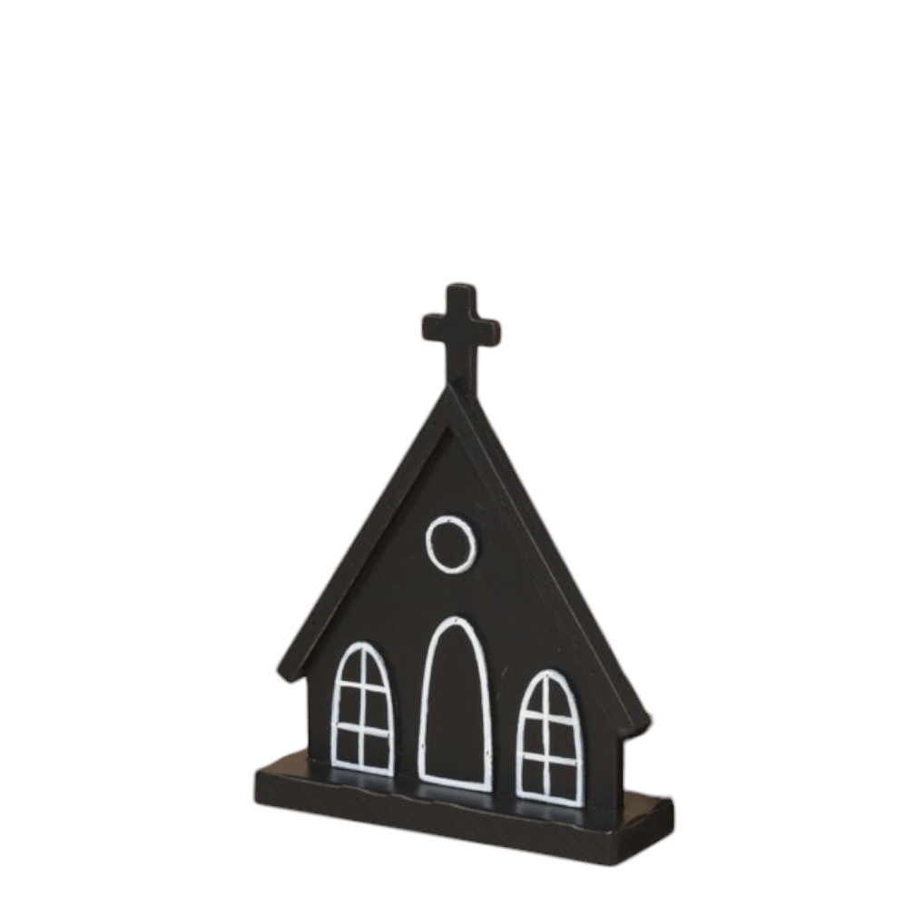 Élément décoratif en bois pour église -